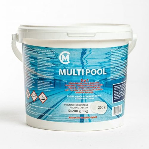 Multi Pool tablete 200g 5kg Multicomm