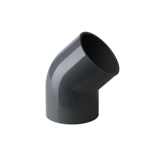 PVC-U Koleno 45° D63
