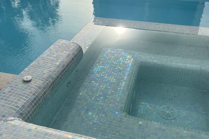 Djakuzi mozaik LV Pools
