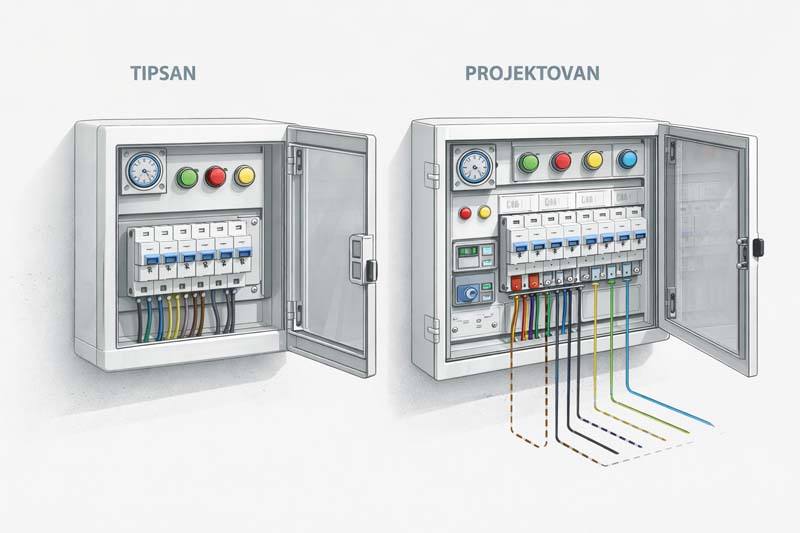 Standardni elektro ormari (manuelno upravljanje)
