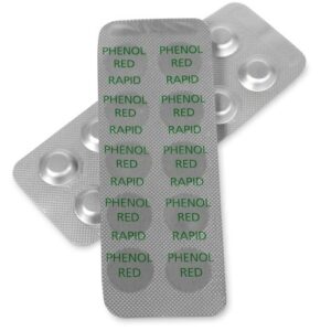 Tablete PHENOL RED za tester 10/1